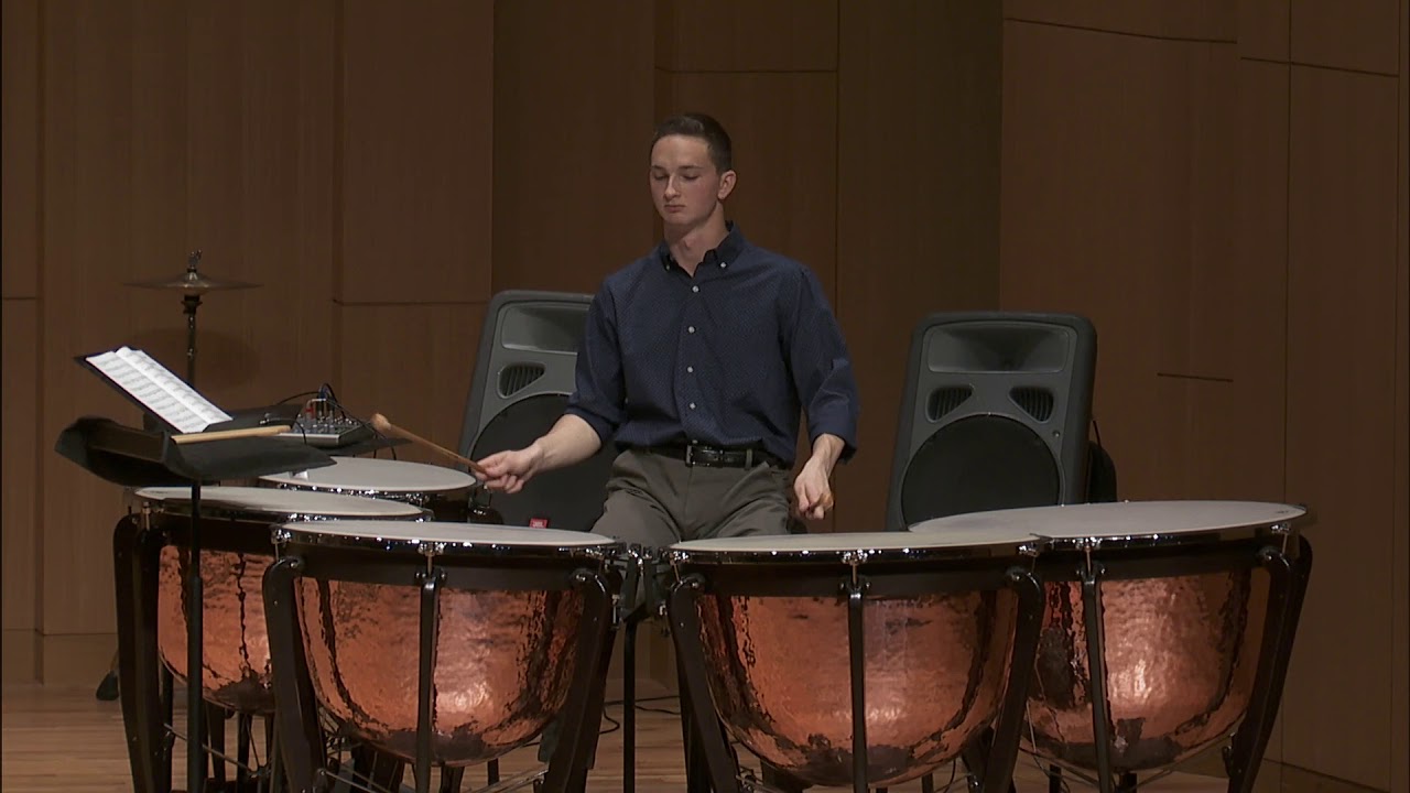 Planet Damnation for Solo Timpani and Tape - John Psathas - Performed by Austin Cernosek
