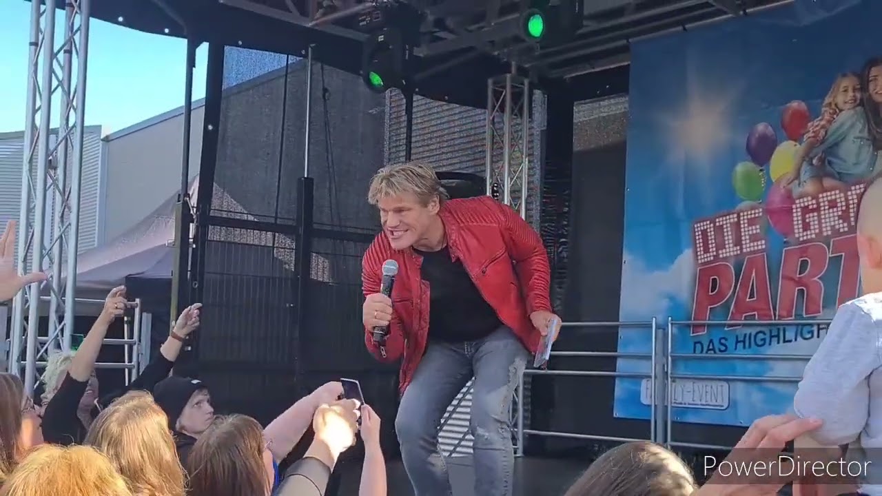 Frank Lars 25.09.2022 bei der Rewe Party Tour in Hamm