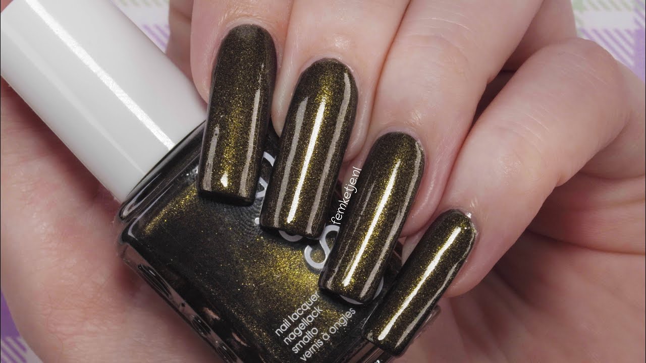💅🏻Nailpolish Of The Week - Essie 808 High Voltage Vinyl - femketjeNL