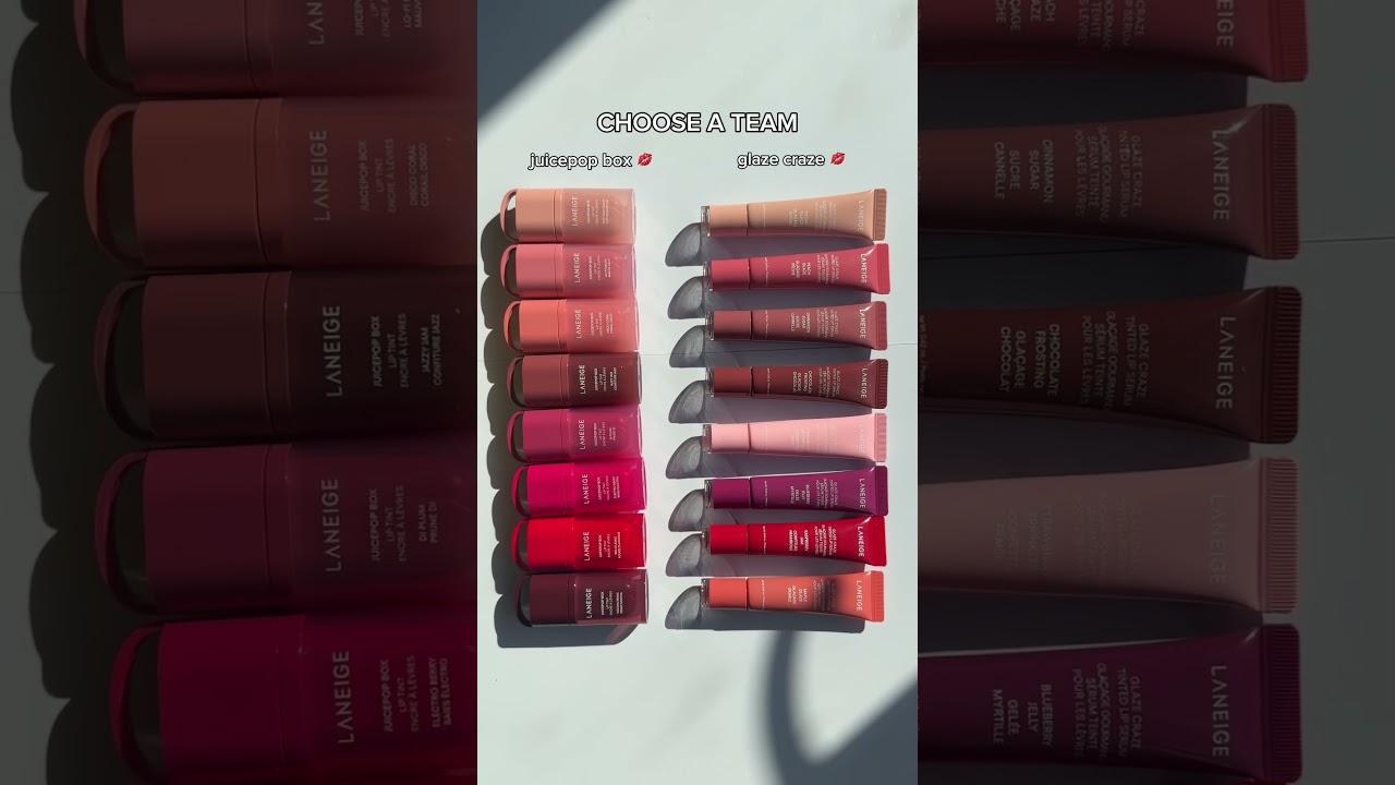 WHICH TEAM ARE YOU ON 🩷🤭 Laneige Juicepop Box
