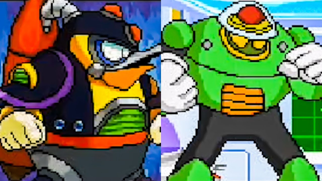 Mega Man: Robot Master Mayhem (PC) - ALL ENDINGS (NEW VERSION)