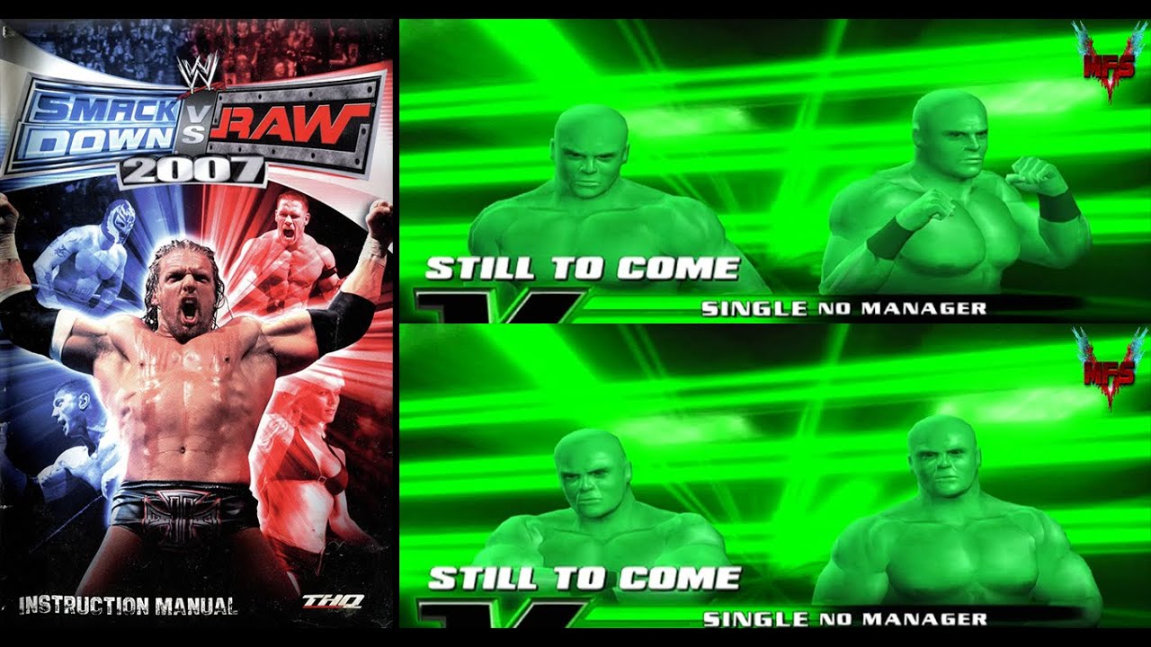 WWE SmackDown! vs RAW 2007 | All Prematch Animation (with Hidden Prematch Animation)