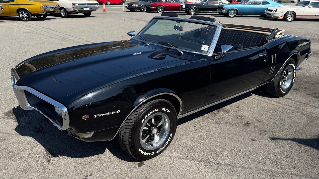 Test Drive 1968 Pontiac Firebird Convertible SOLD $31,900 Maple Motors #2974