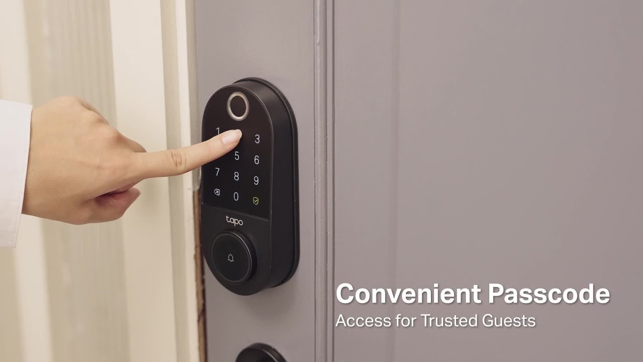 🔒 𝗧𝗔𝗣𝗢 𝗗𝗟𝟭𝟭𝟬: 𝗙𝗶𝗻𝗴𝗲𝗿𝗽𝗿𝗶𝗻𝘁 𝗪𝗶-𝗙𝗶 𝗗𝗼𝗼𝗿 𝗟𝗼𝗰𝗸 𝗗𝗲𝗮𝗱𝗯𝗼𝗹𝘁!  Unlock