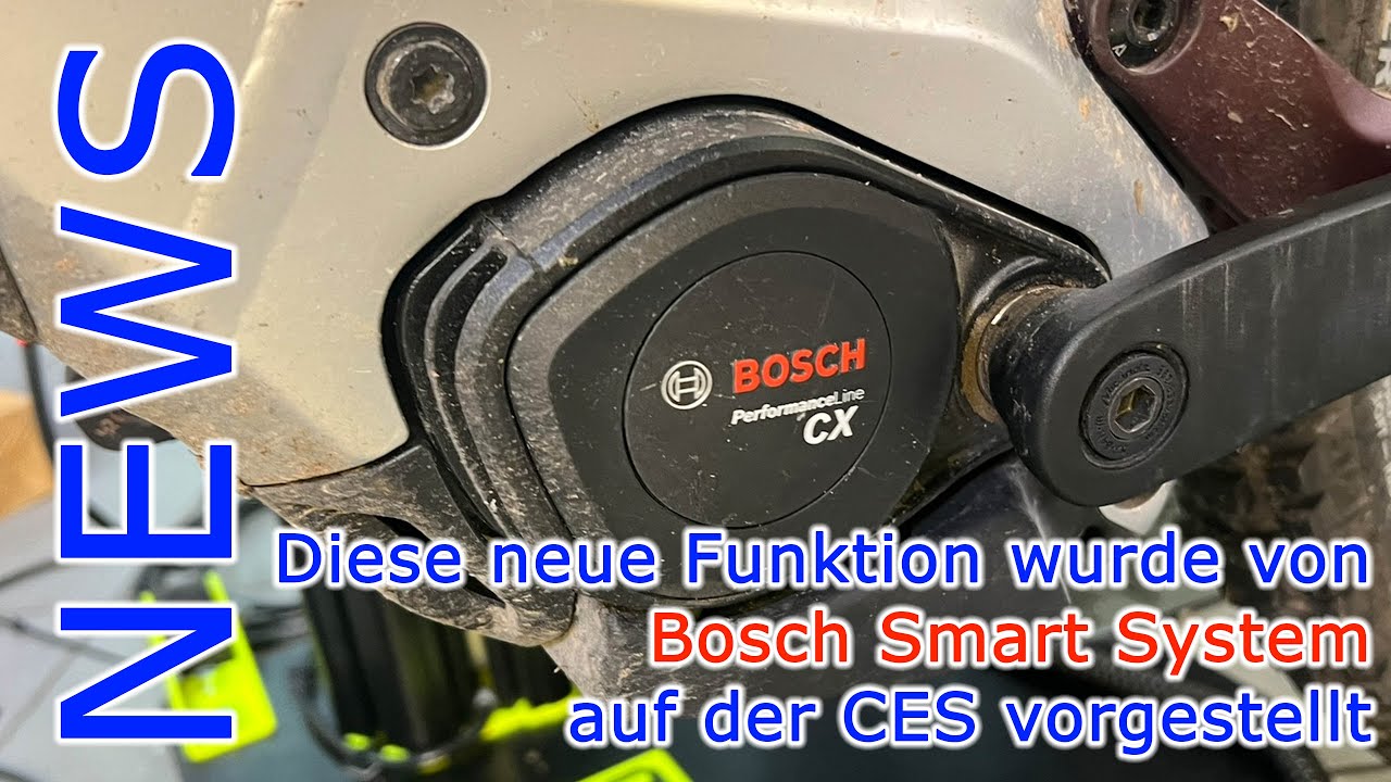 NEWS - New function for the Bosch SmartSystem eBike