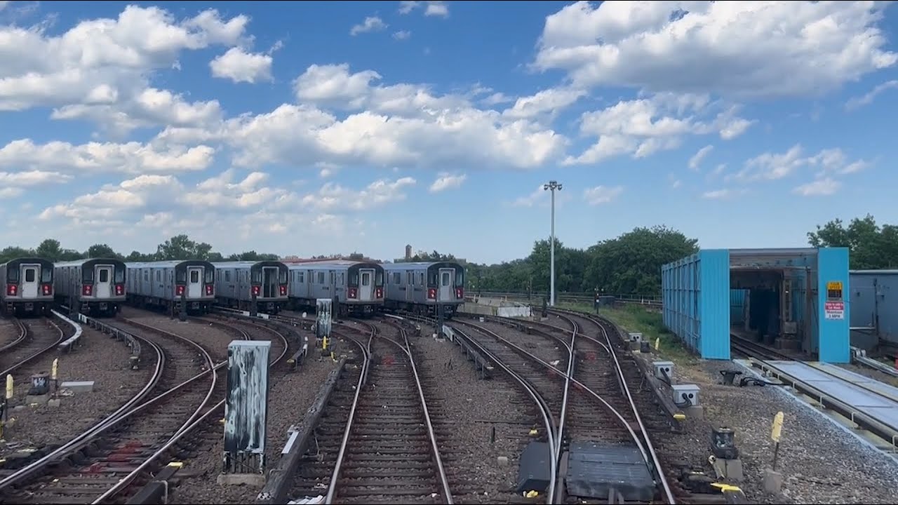 NYC Subway: Museum Lo-V RFW through 239 St Yard Loop