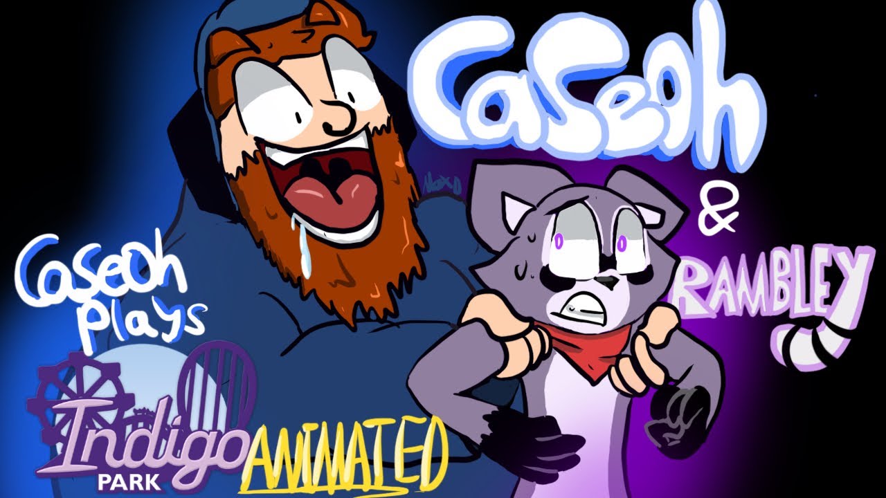 Caseoh and Rambley!!! Caseoh plays Indigo Park ANIMATED Funny moments @MoreCaseOh