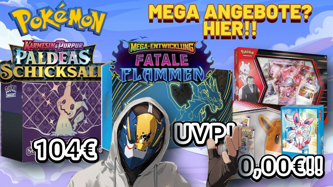 🔥 NEUE POKÉMON DEALS + FATALE FLAMMEN DROP! 😱 Verpasse NICHT das Giveaway!