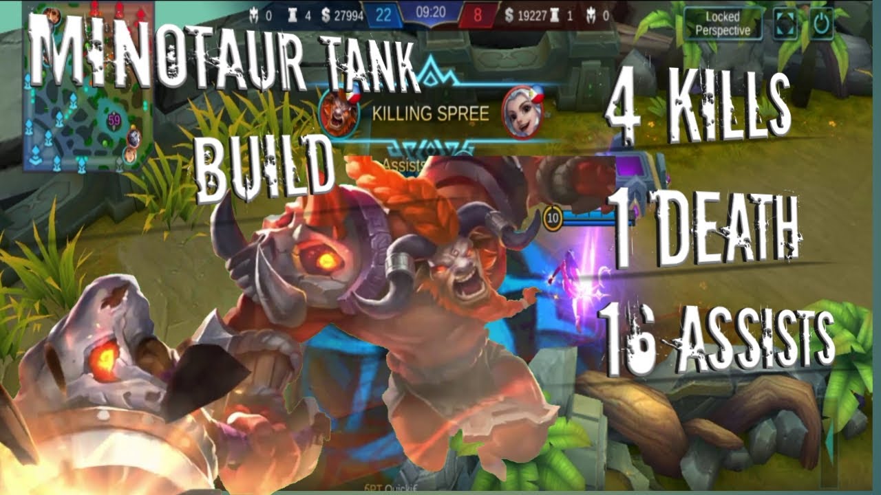 MINOTAUR TANK BUILD 4 KILLS 1 DEATH 6 ASSISTS