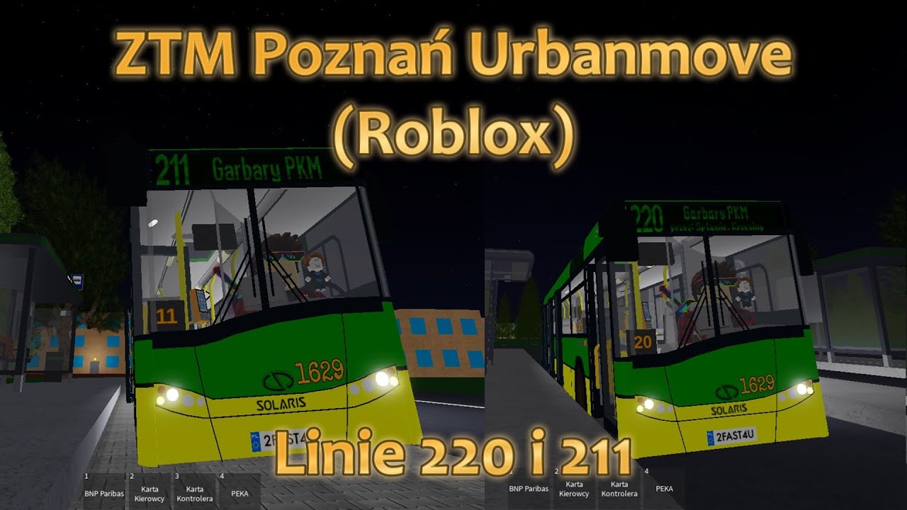ZTM Poznań Urbanmove (Roblox) - Linie 220 i 211