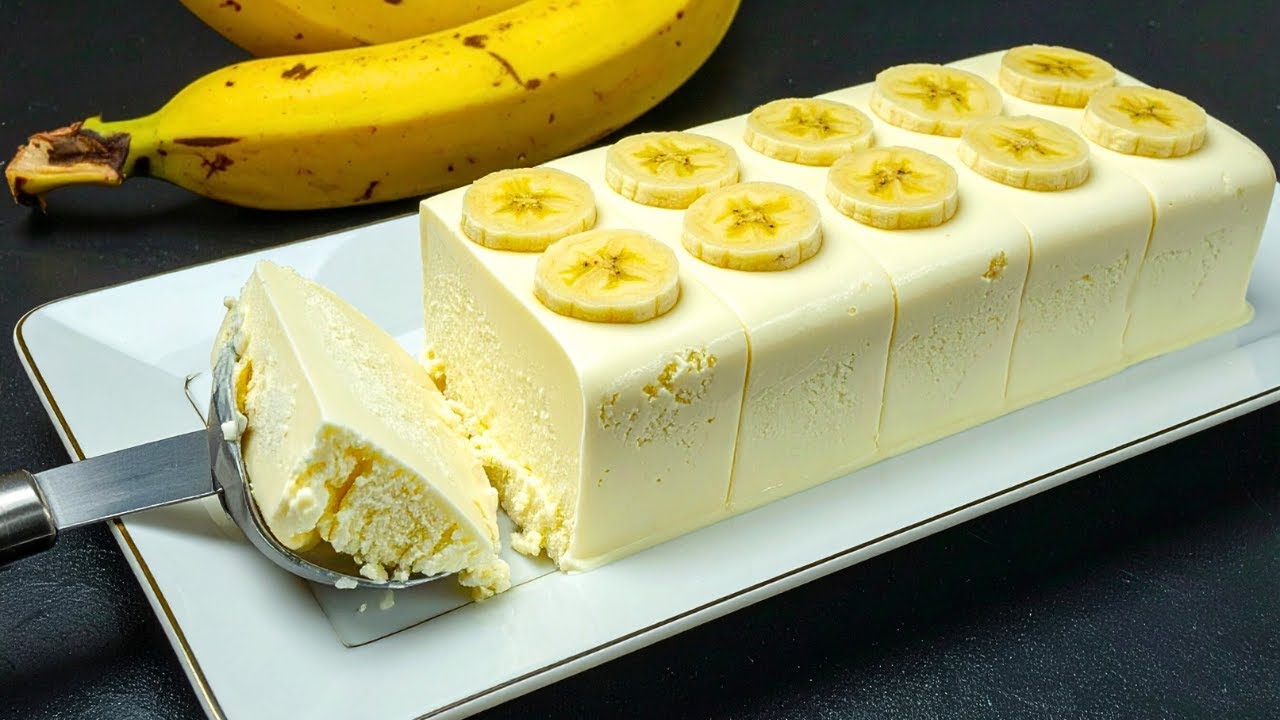Только молоко и бананы! Вкуснейшее итальянское мороженое за 5 минут! Десерт без выпечки!