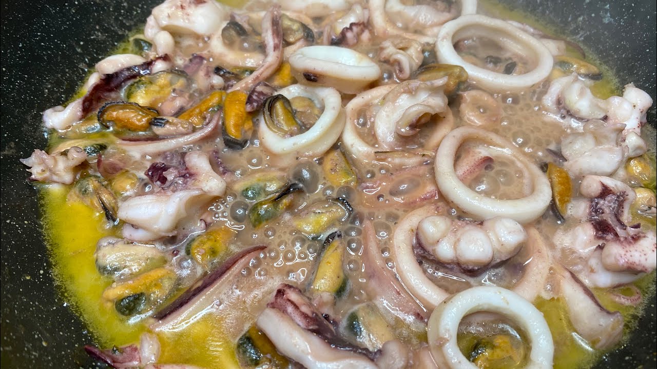 Sosul Superb cu Fructe de Mare preparat rapid și cu ușurință👍