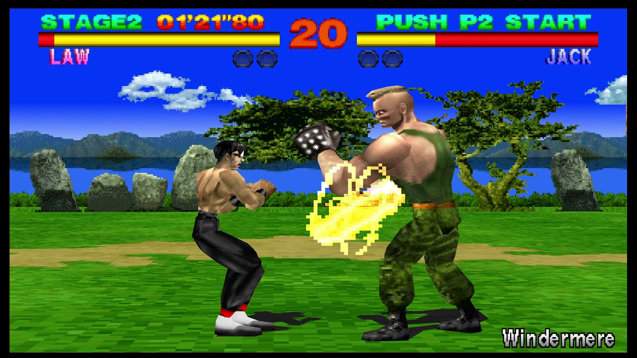 Tekken - 4K 60fps - PS1 - Duckstation - i7 2600 - gtx970