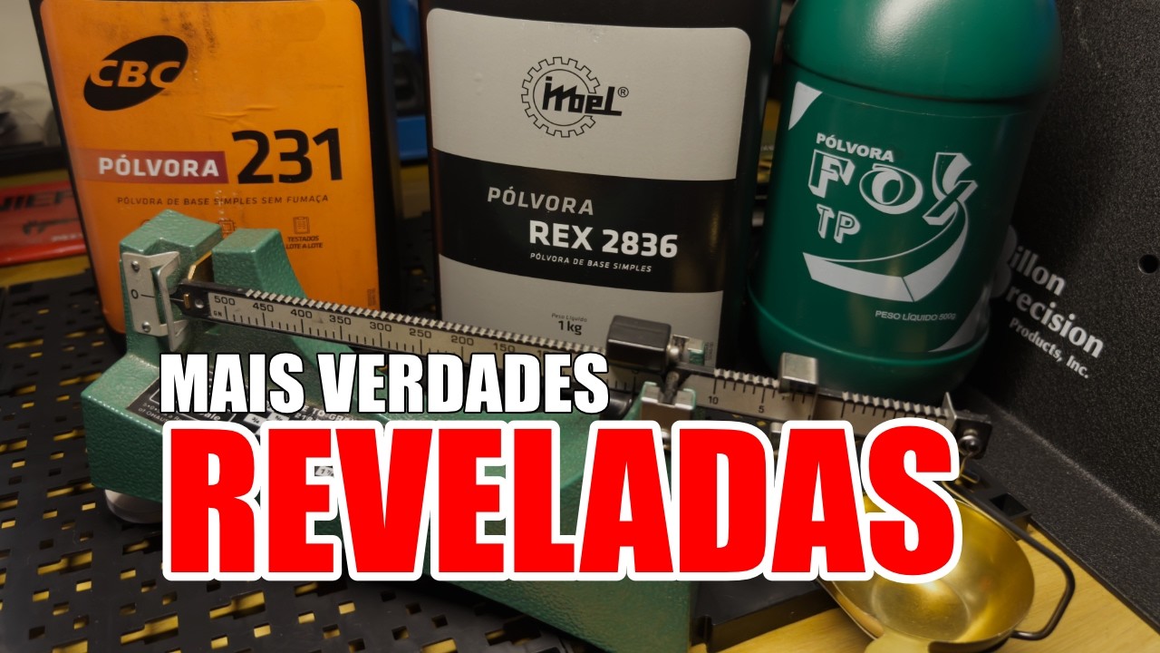 PÓLVORA não é o que VOCÊ PENSA: 5 MITOS que enganam ATIRADORES