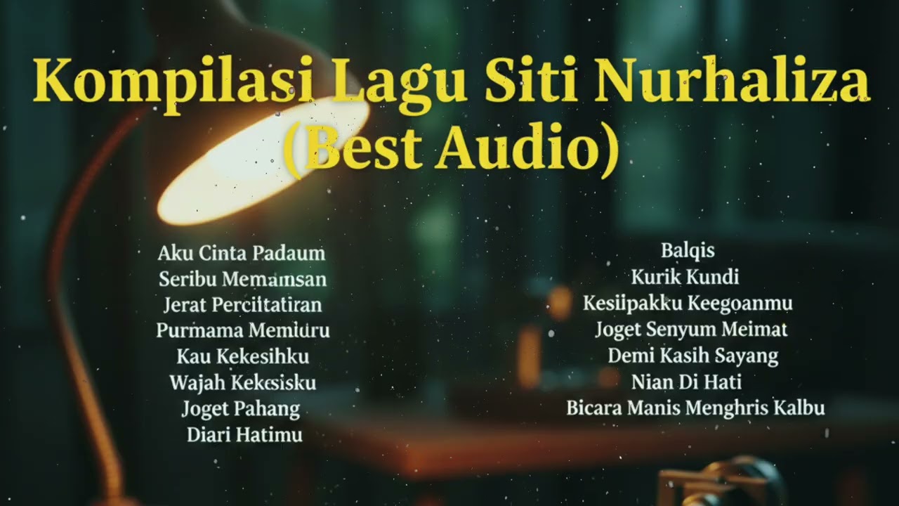Lagu Siti Nurhaliza Terhits | Dengarkan Semuanya di Sini