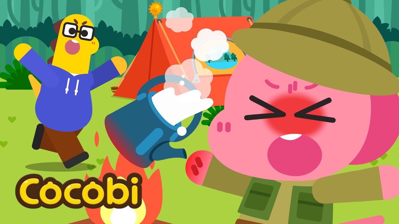 Vamos acampar com seguran&ccedil;a!🏕️🦺 | Can&ccedil;&otilde;es para Crian&ccedil;as | Cocobi