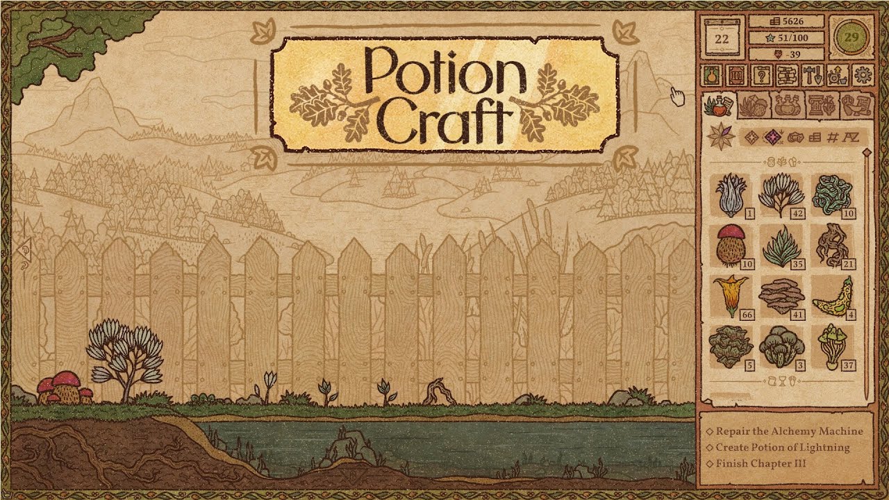 ASMR - This Game Is So Cozy! - Potion Craft - Soft Whispering, Keyboard & Mouse Sounds