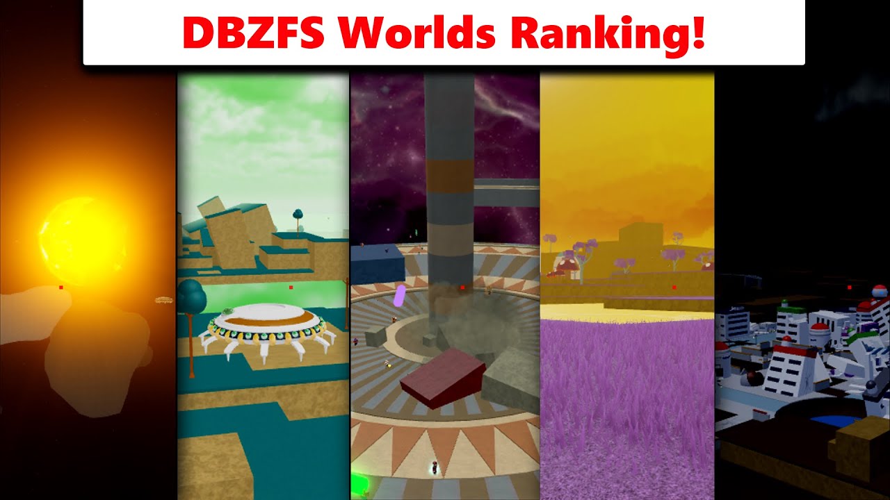 Ranking DBZFS Worlds From Worst To Best (& Tier List) | DBZ Final Stand