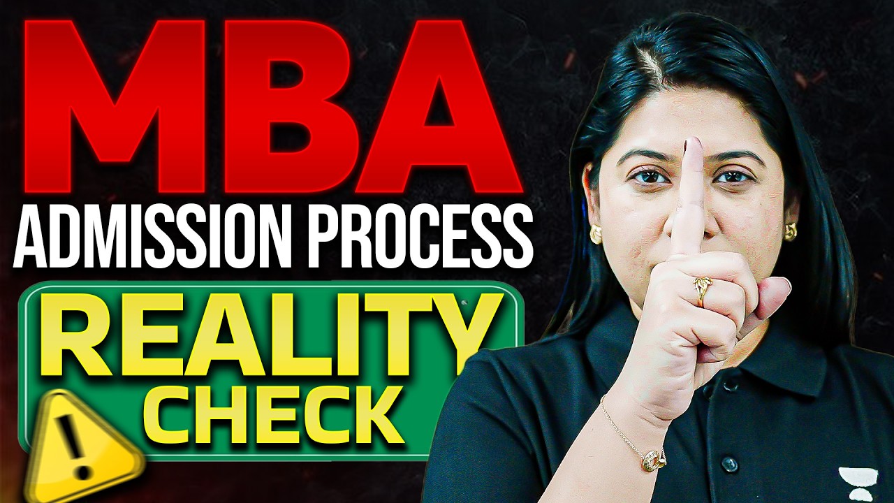 MBA Admission Process Reality Check (2025 Edition) ⚠️ WATCH Before You Apply