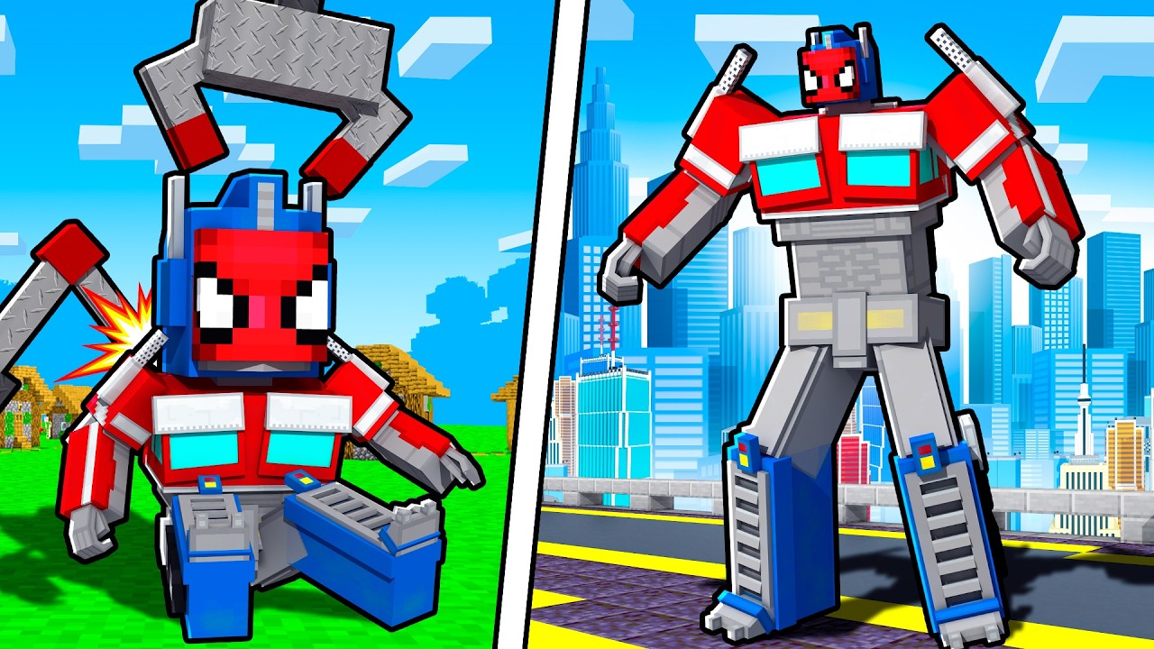 FERİTED TRANSFORMERS OLDU - Minecraft