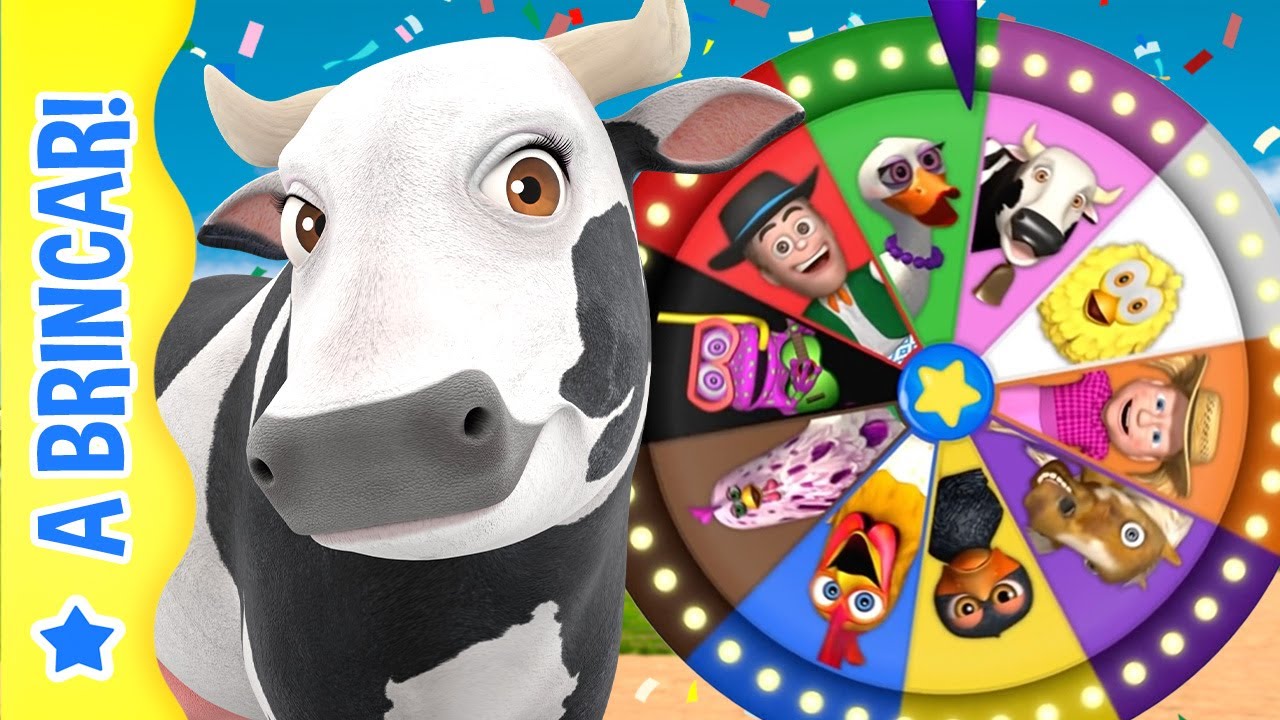 Roda da Fortuna - Trem de Animais e Mais Brincadeiras Divertidas | A Jugar