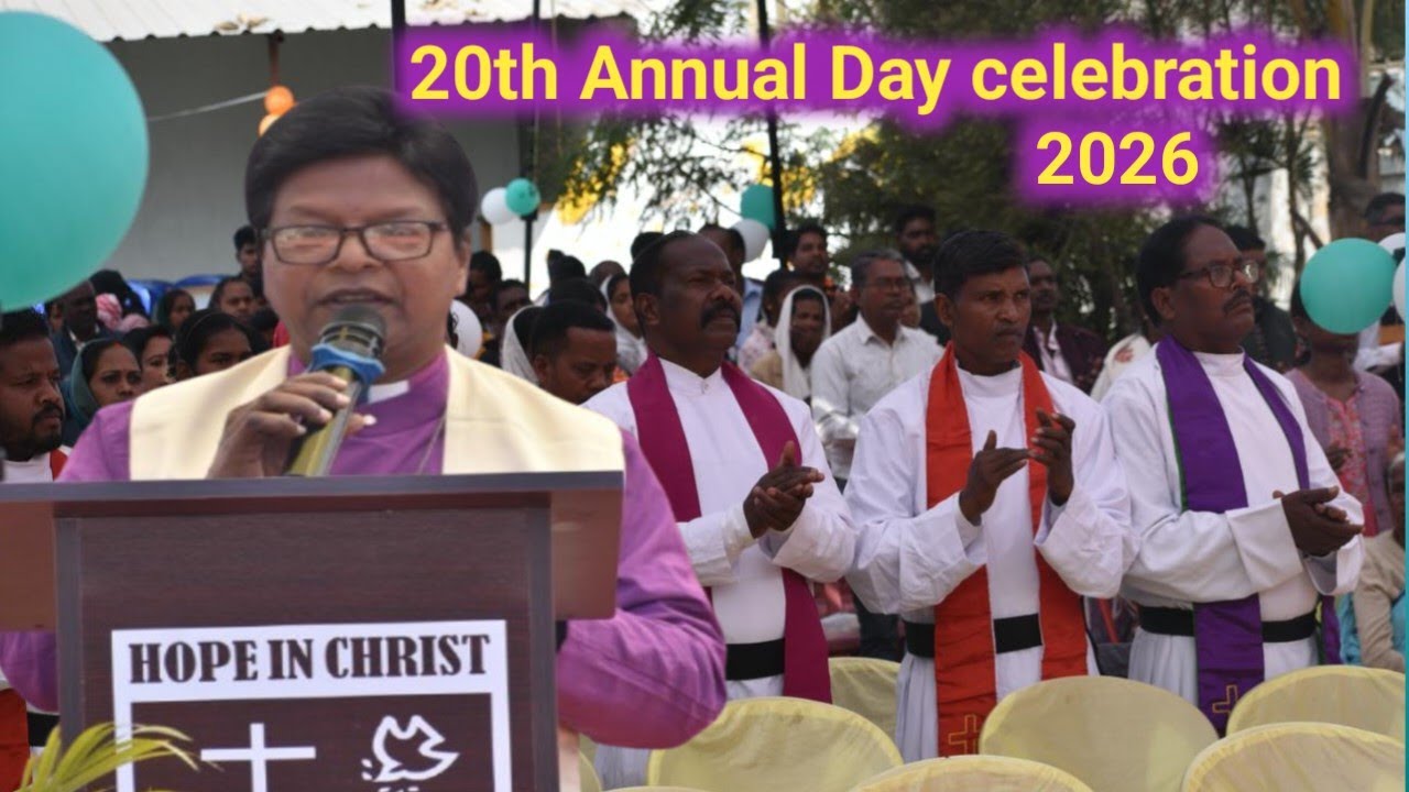 Bishops pastors log ||20th annual day par  Kya kaha||  hope in Christ ministry Ranchi  Jharkhand 