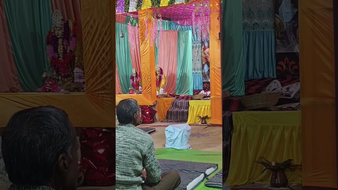 पूज्य पिताजी का भजन गायन 4//पकड़ लो हाथ बनवारी🚩🙏