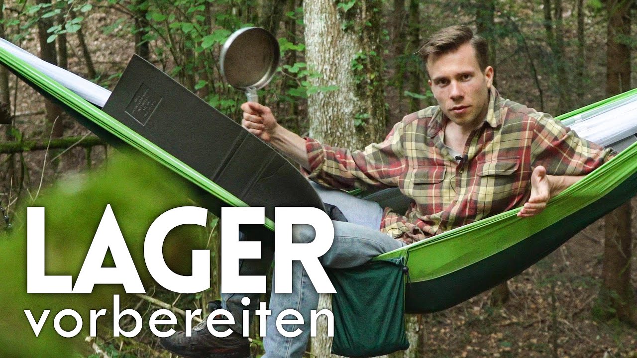 Wald-Übernachtung & Bushcraft-Lager vorbereiten