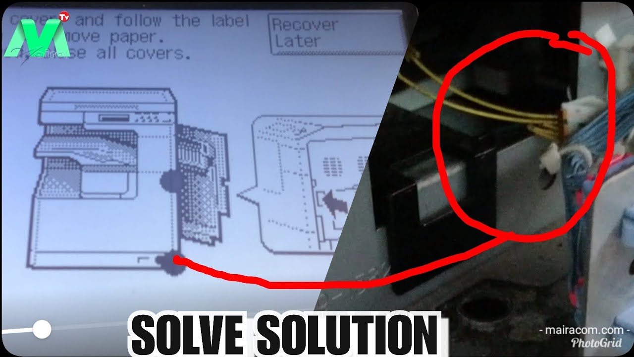 KWA NINI, IR 2520 HAIVUTI KARATASI? (WHY IR 2520 DOESN'T PICK UP THE PAPER?)