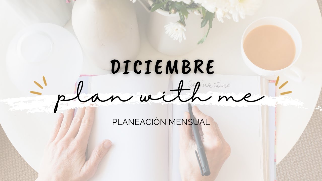 Planea Conmigo Diciembre | Plan With Me | Agenda de Papel