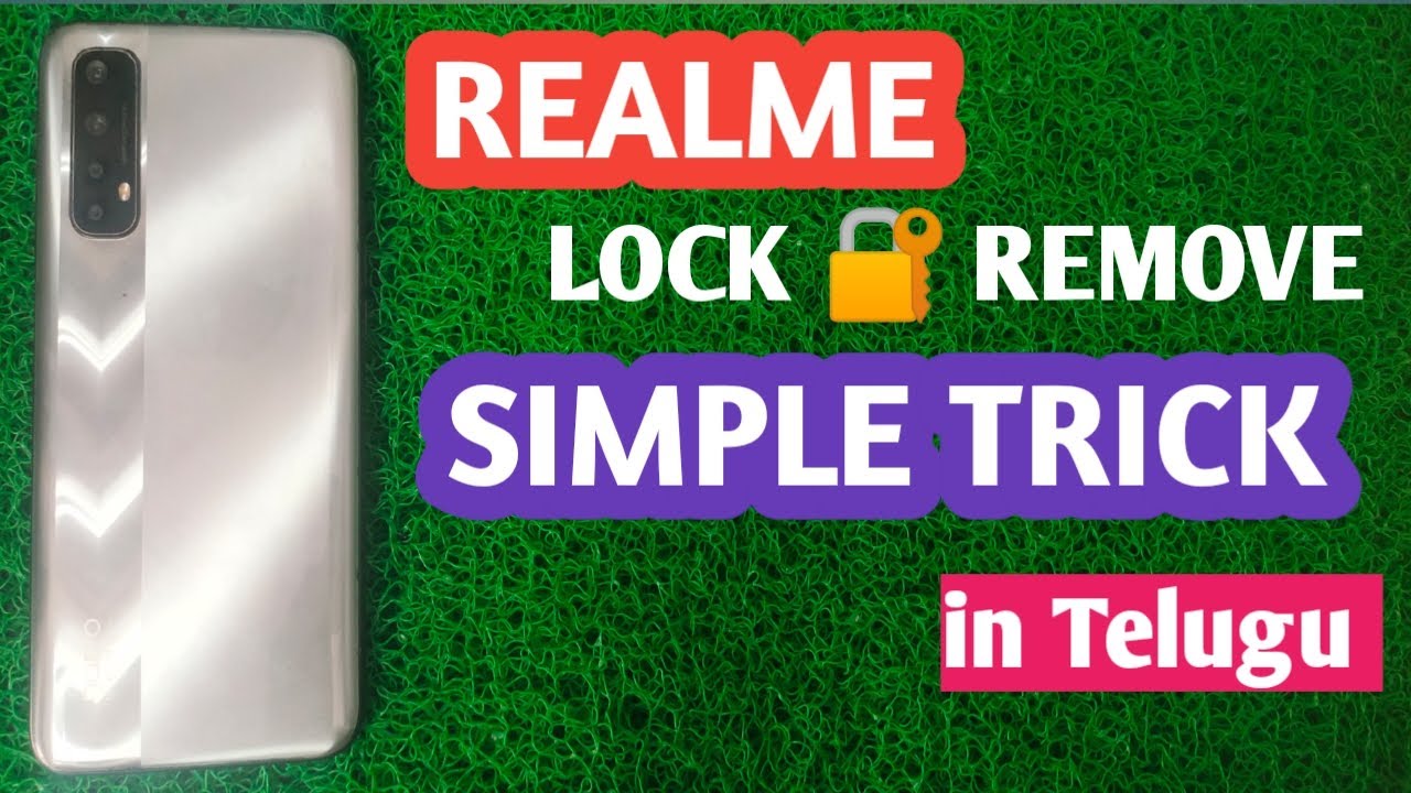 Realme Narzo 20 Pro Hard Reset in Telugu || Realme Narzo 20 Pro Lock Remove in Telugu