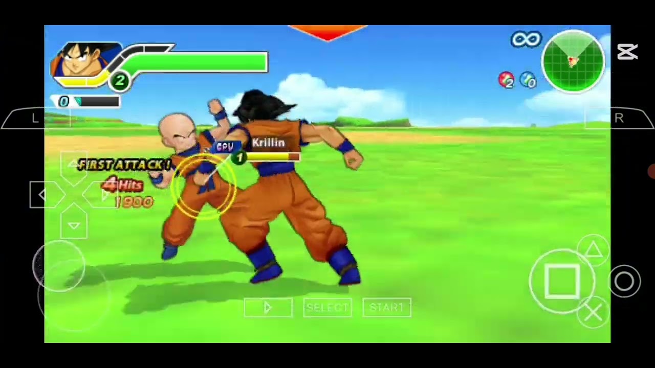 Playing dragon ball z Part 1.