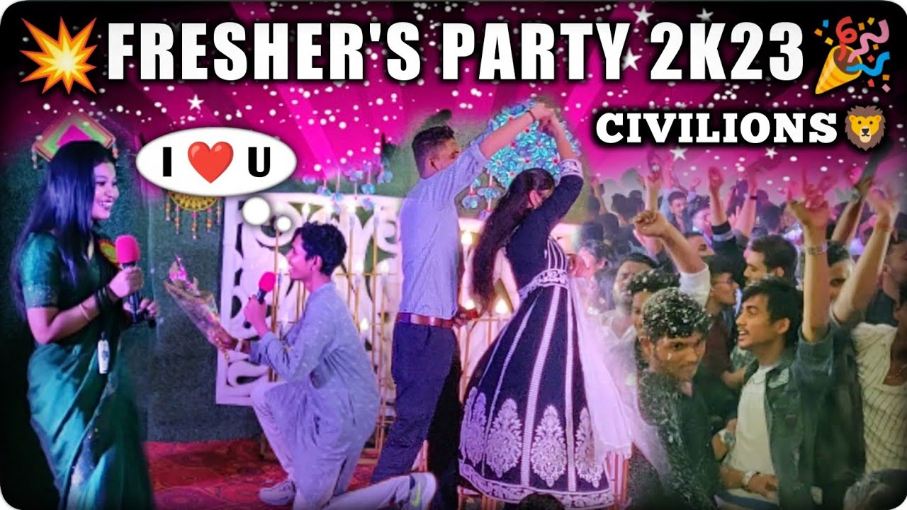 COLLEGE FRESHER'S PARTY 🤩🥳| Proposing College Girls😂| B.O.S.E Cuttack❤️| Twinzone Vlogs😍