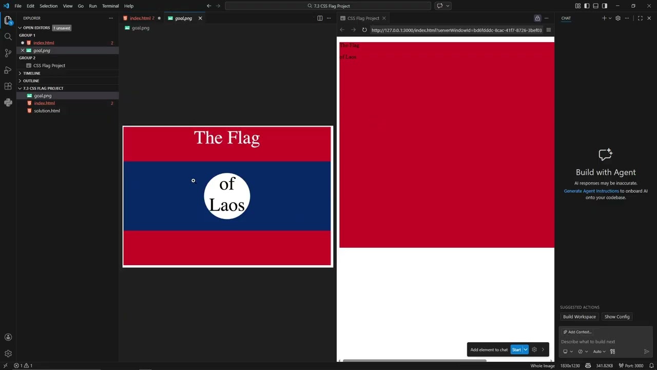 The Flag Criando com CSS + DICAS (PARTE1)