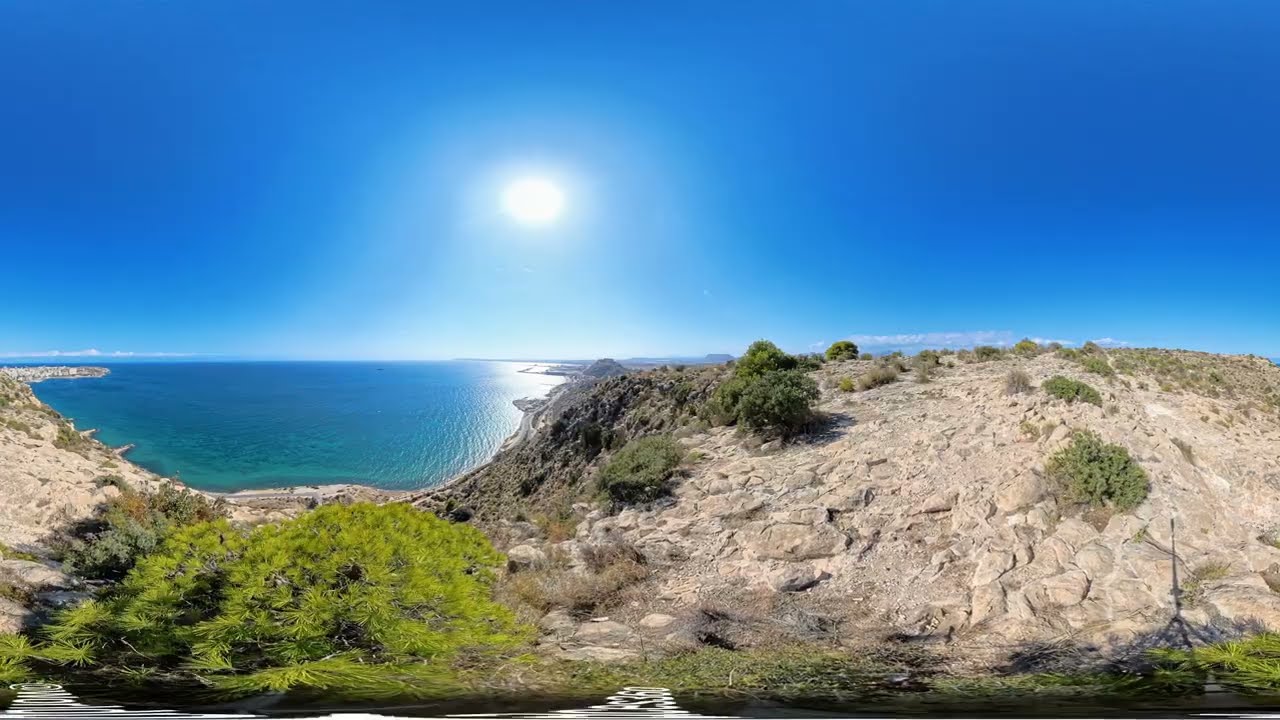Visita 360 Albufereta y Postiguet desde Sierra Grossa (Costa) - Alicante - España - Octubre 2025