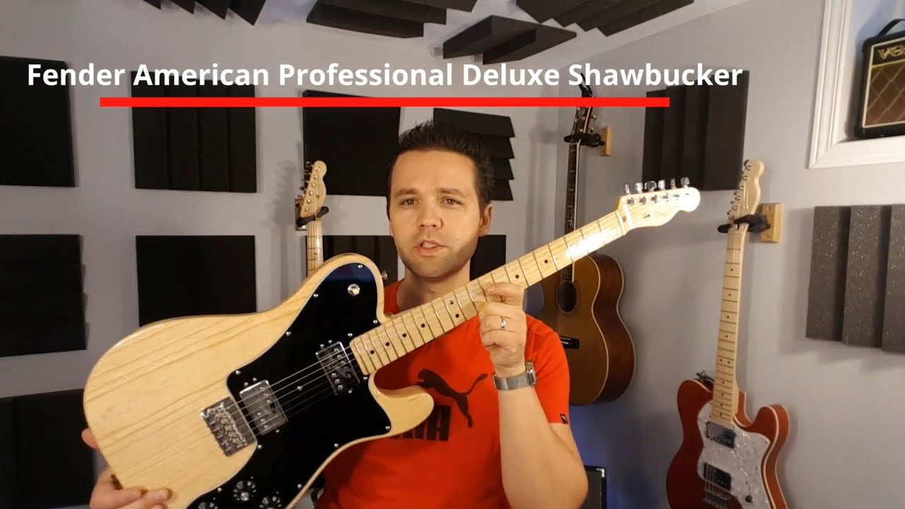 Fender American Professional Telecaster Deluxe Shawbucker - Demo/Review