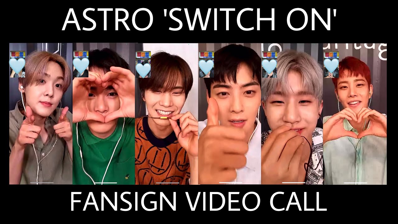 아스트로 Switch On 영상통화 팬싸인회 DMC 210806 | ASTRO Fansign Video Call Event 1 | ASTROとヨントン (ENG/한국어/日本語)