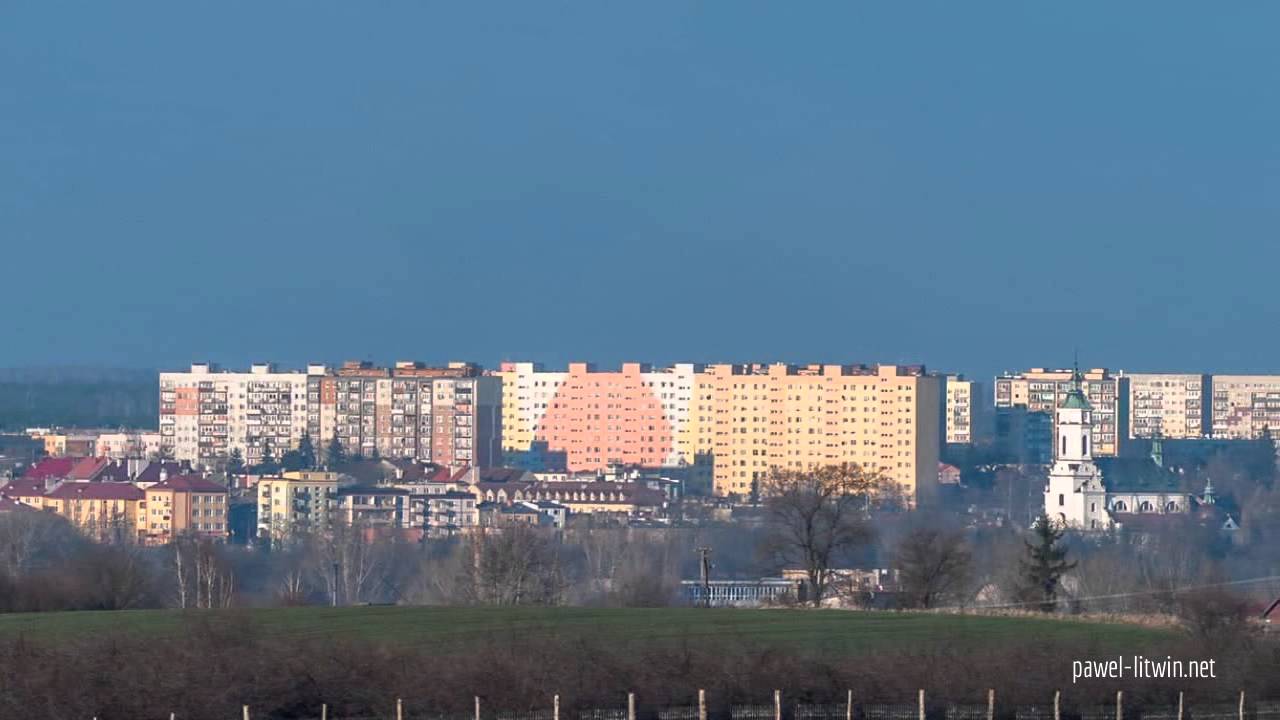 Ostrowiec Świętokrzyski - panorama miasta 2015