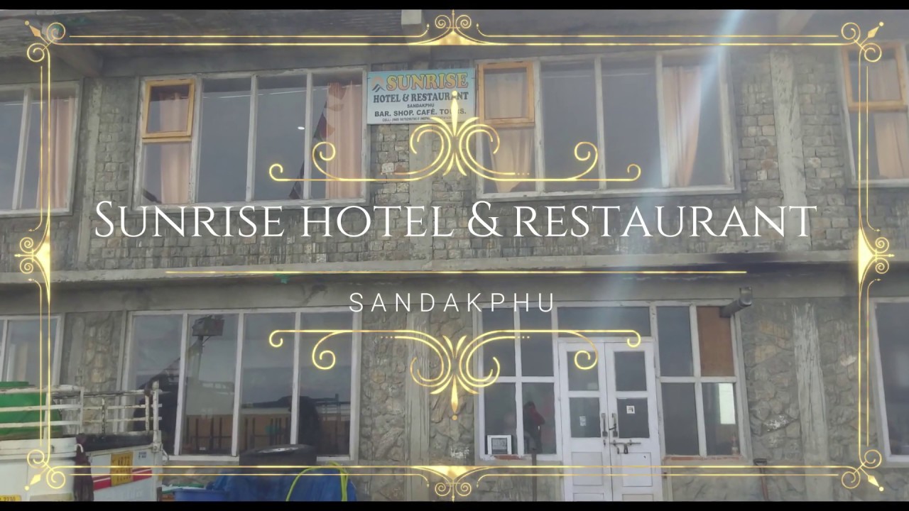 Hotel Sunrise in Sandakphu | Accommodation and Booking Details | Majestic Sunrise seen from Hotel