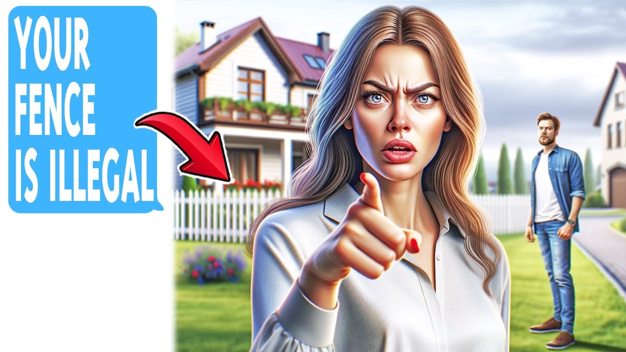 HOA Karen demands I remove my fence. Too bad, I'm the one who decides the rules now