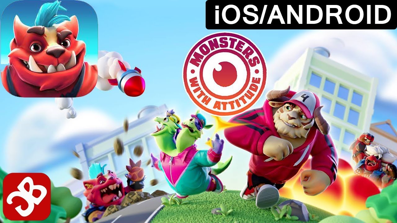 Monsters with Attitude (By Flaregames) Gameplay Trailer (iOS/Android)