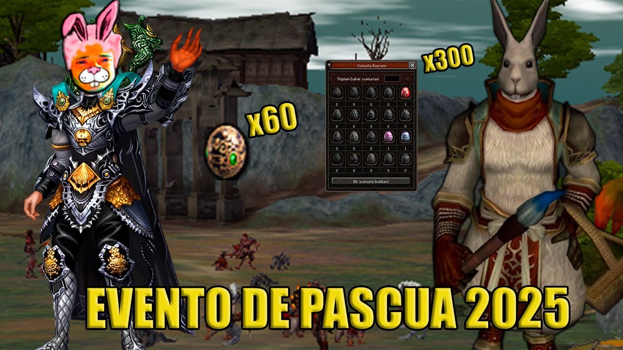 PASCUA 2025 EN YOHARA (TODOS LOS SPAWN DE HUEVOS) [GAMEFORGE METIN2 RUBY]