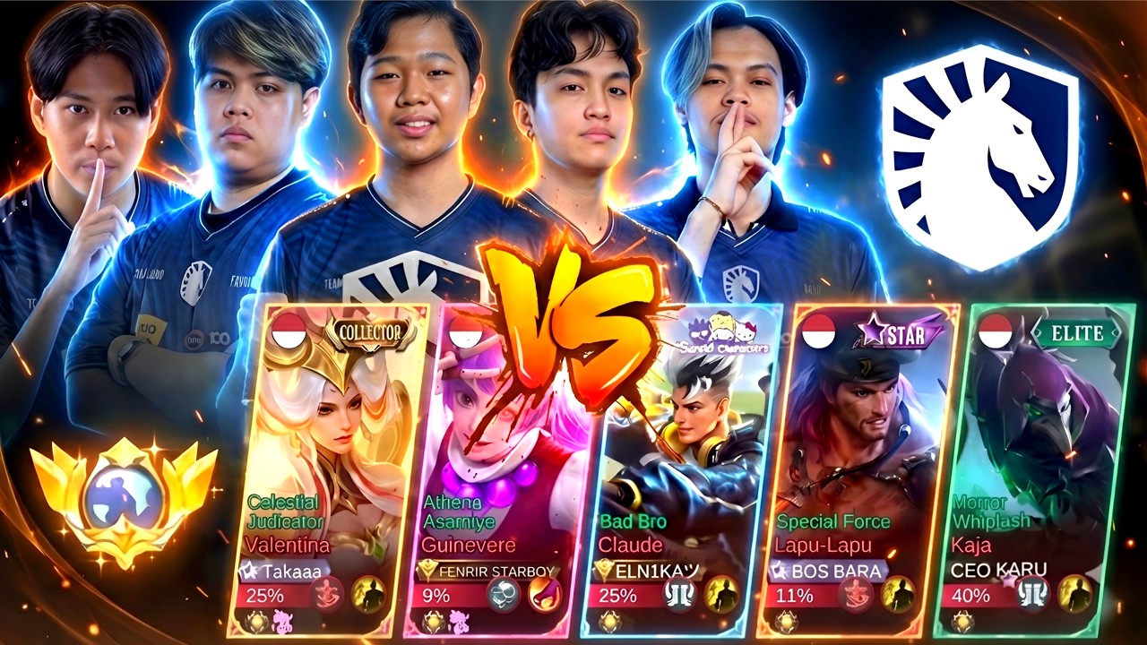 ¡EL PEOR EQUIPO DE LA MPL INDONESIA ENFRENTA AL TEAM TOP 1 DEL MUNDO EN RANK! | MOBILE LEGENDS