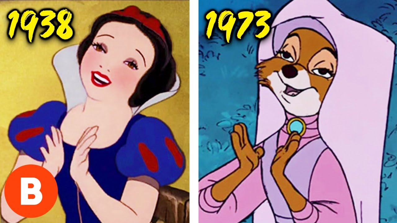 25 Times Disney Stole Animation From Other Disney Movies