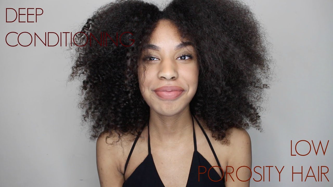 Natural Hair | Deep Conditioning with heat | Low Porosity Hair