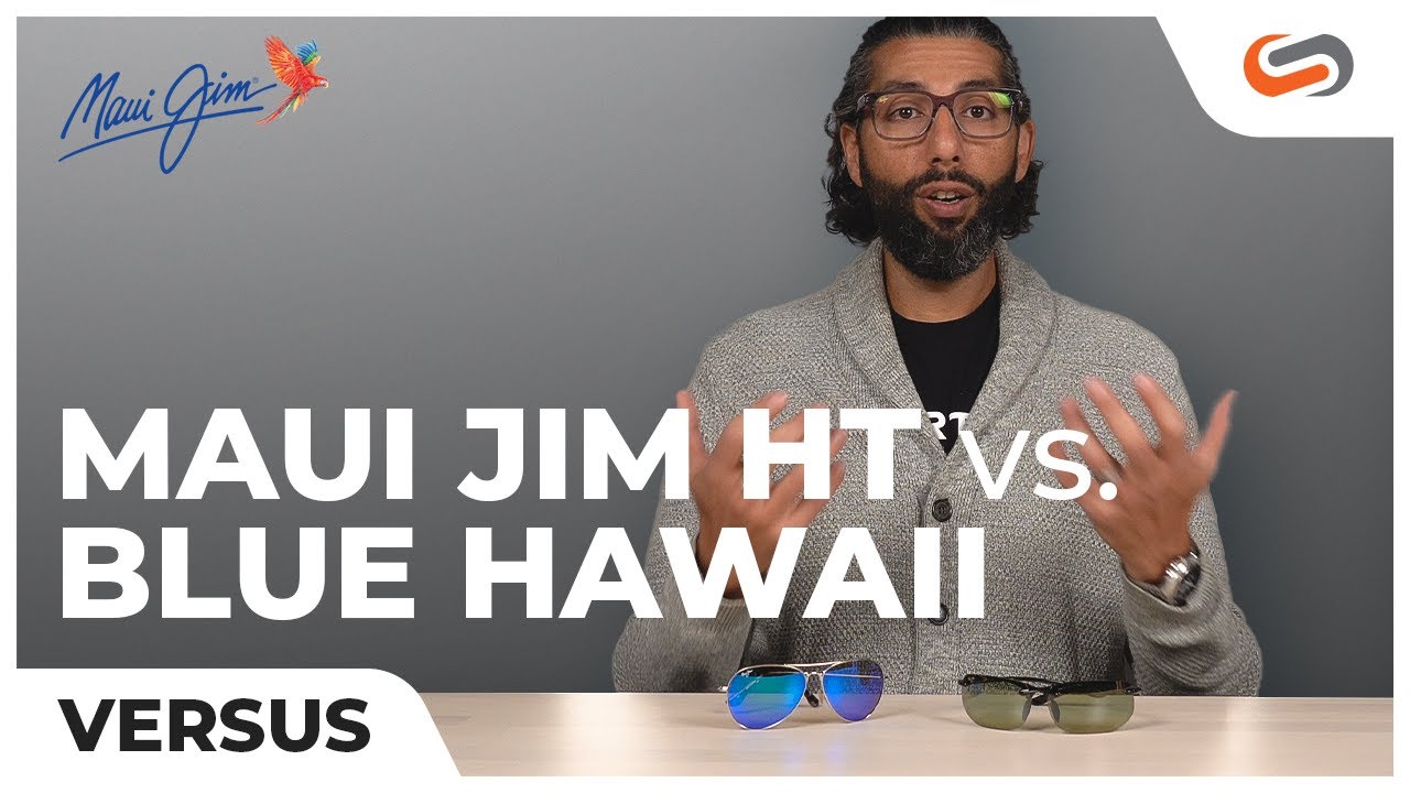 Maui Jim Maui HT vs Blue Hawaii Lens