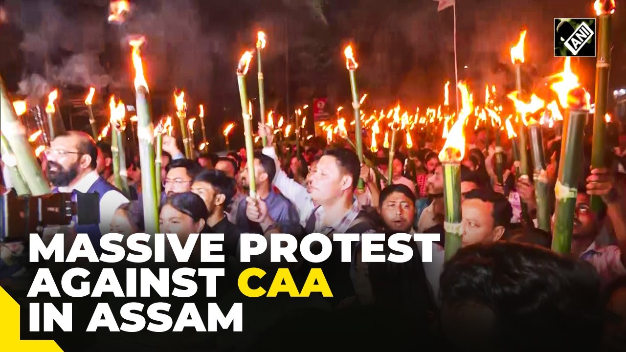 &ldquo;Anti-India, anti-northeast&hellip;&rdquo;: AASU stages protest against CAA in Assam&rsquo;s Guwahati