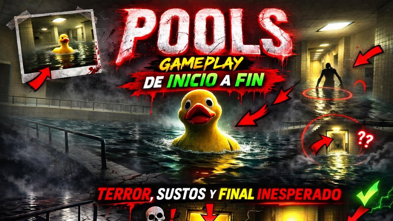 The pools ps5 Reflejos: un viaje visual en The Pool Speed”