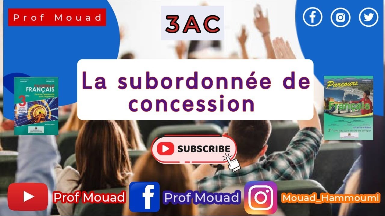 La subordonnée de concession _ Cours & exercice