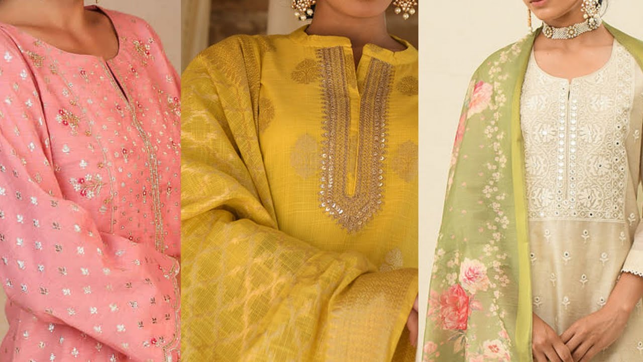 50+ Chanderi suit design || chanderi suit || chanderi silk suit || chanderi kurti ||
